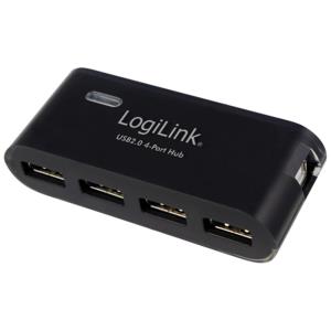 Hub USB + PSU Black Logilink UA0085