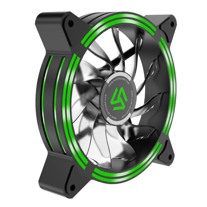 Case Cooler 12cm Green Alseye HALO 4.0