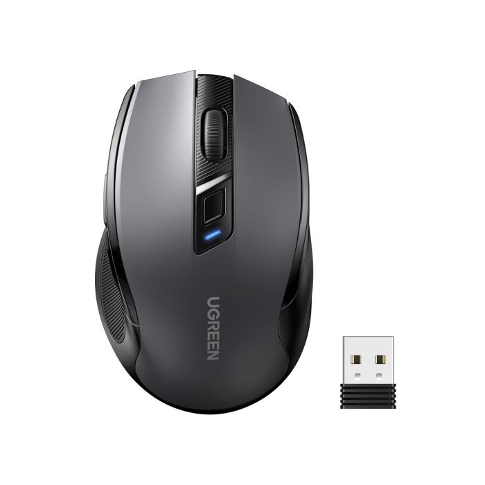 Mouse Wireless 2.4 GHz & Bluetooth UGREEN MU006 Black 90855