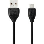 Remax Regular USB 2.0 to micro USB Cable Μαύρο 1m (Lesu)