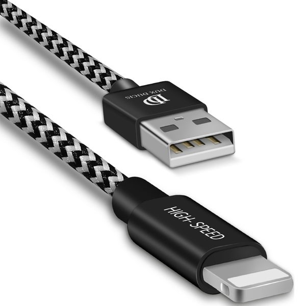 Φωτογραφία από Dux Ducis Braided USB to Lightning Cable Μαύρο 3m