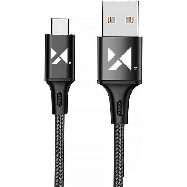 Φωτογραφία από Wozinsky Braided USB to USB Type C 2,4A Μαύρο