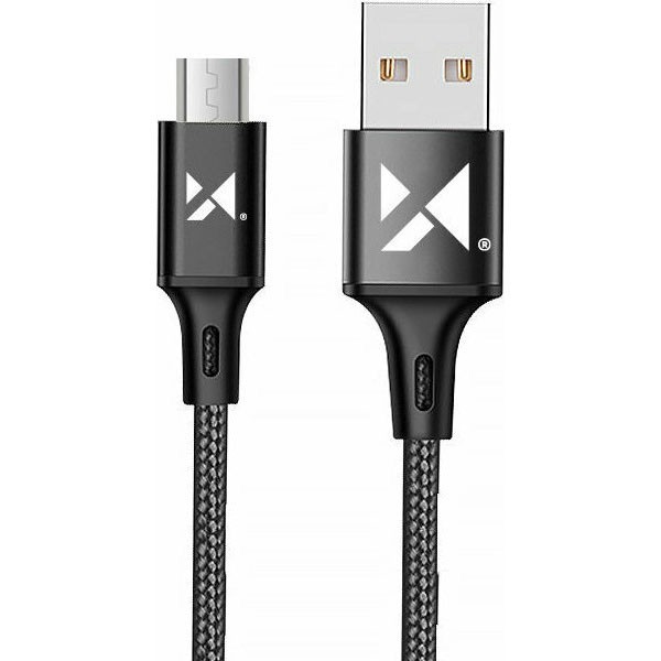 Φωτογραφία από Wozinsky Braided USB 2.0 to micro USB Cable Μαύρο