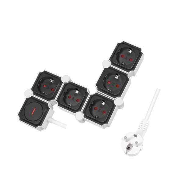 Φωτογραφία από Flexible Socket 5xSchuko Logilink LPS277 1,5m