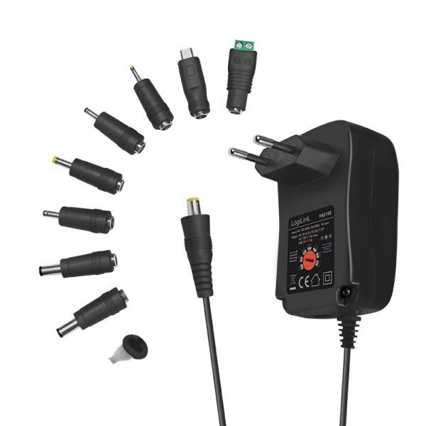 Φωτογραφία από AC Adaptor 24W Logilink PA0198