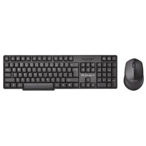 Φωτογραφία από Keyboard & Mouse Wireless Element KB-255WMS