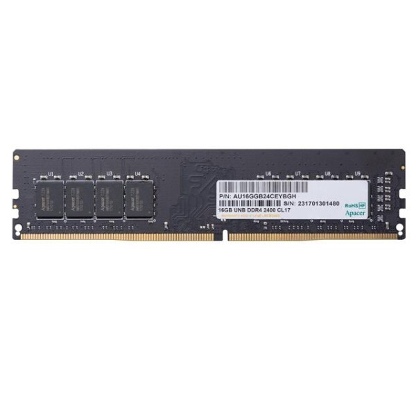 Φωτογραφία από Memory 4GB 2400MHz CL17 DDR4 DIMM Apacer RP