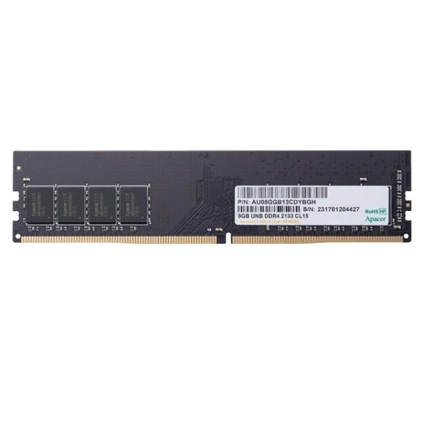 Φωτογραφία από Memory 8GB 2666MHz CL19 DDR4 DIMM Apacer RP