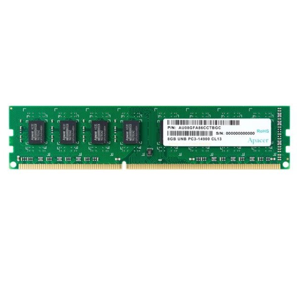 Φωτογραφία από Memory 4GB 1600MHz CL11 DDR3 DIMM Apacer RP