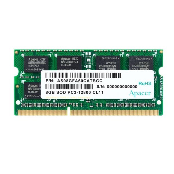 Φωτογραφία από Memory 8GB 1600MHz CL11 DDR3 SODIMM Apacer RP