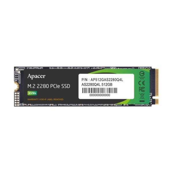 Φωτογραφία από SSD M.2 PCIe Gen4 x4 Apacer AS2280Q4L 512GB