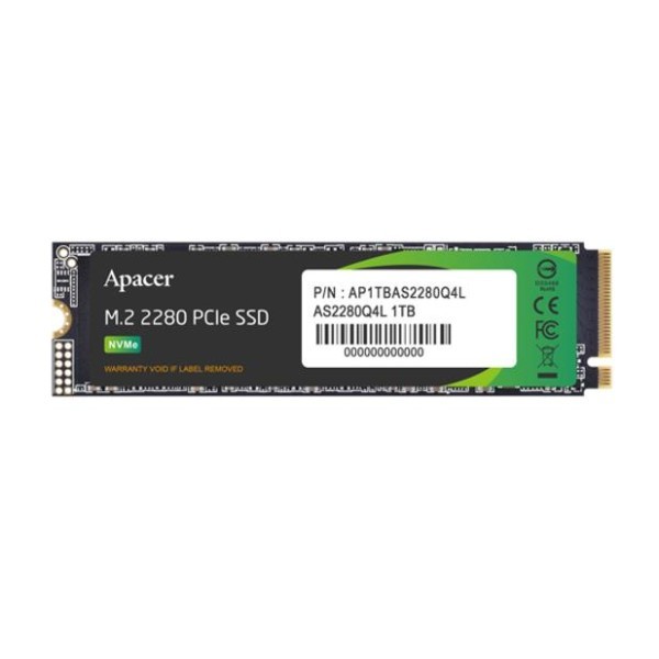 Φωτογραφία από SSD M.2 PCIe Gen4 x4 Apacer AS2280Q4L 1T