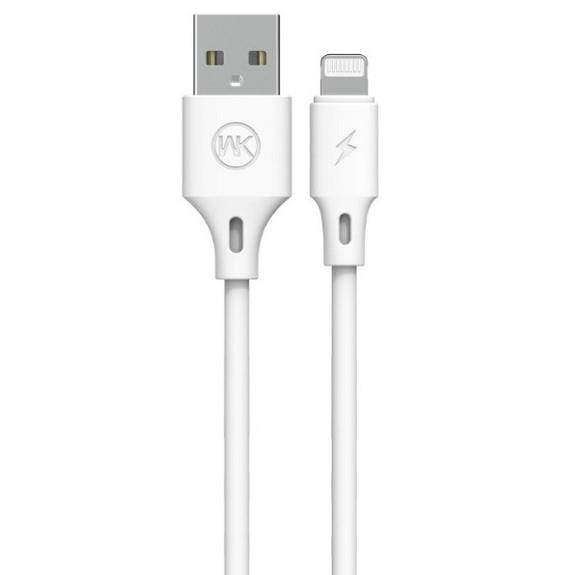 Φωτογραφία από Charging Cable WK i6 White 1m Full Speed Pro WDC-092 2.4A