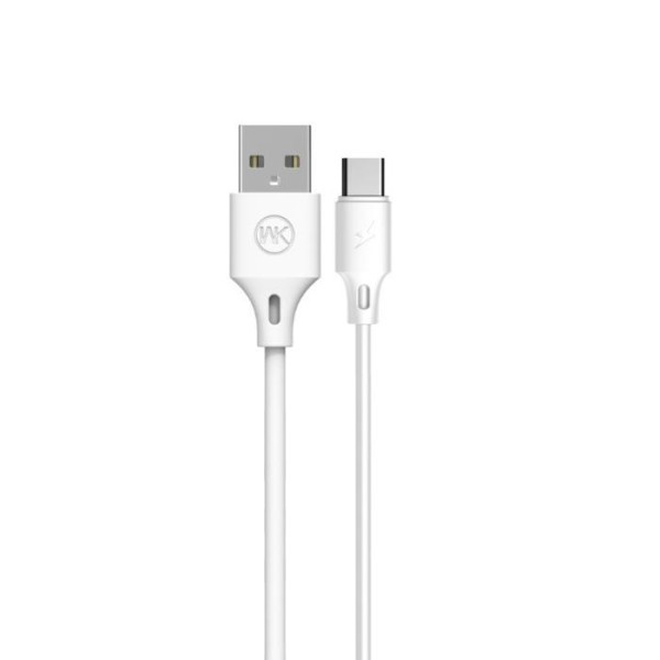 Φωτογραφία από Charging Cable WK TYPE-C White 1m Full Speed Pro WDC-092 2.4A