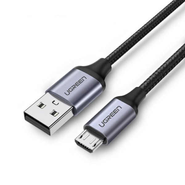 Φωτογραφία από Charging Cable UGREEN US290 Micro Gray 1m 60146 2A