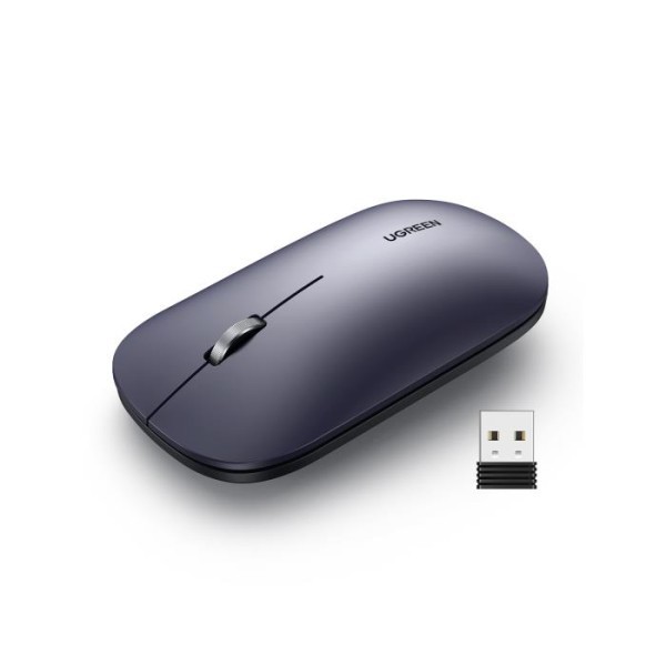 Φωτογραφία από Mouse Wireless UGREEN MU001 Gray Black 90372