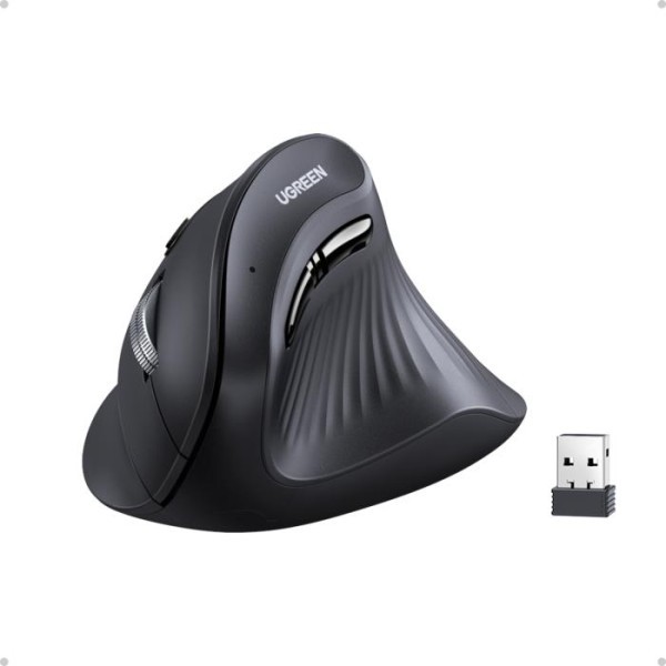 Φωτογραφία από Mouse Wireless 2.4 GHz & Bluetooth UGREEN MU008 Black 25444